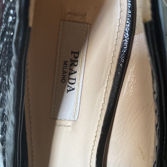 PRADA Calzature Donna Vernice black shoes - Picture 7 of 12